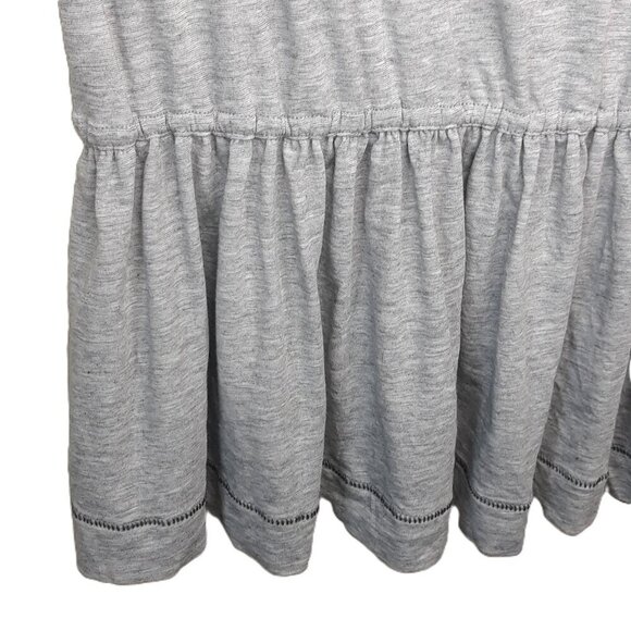 Lululemon Gray Peplum Pullover Top  L Activewear Balletcore - Picture 4 of 6